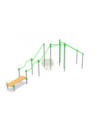 Воркаут-комплекс для лиц с ОВ №16
